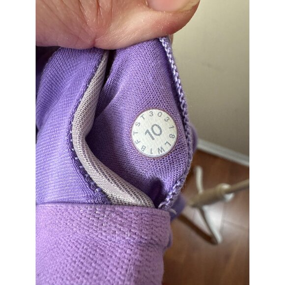 Lululemon Rally Your Heart Tank Top Enchanted Iris Dark Purple Womens Size 10 - Picture 5 of 6